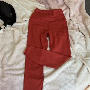 Spiritual Gangster Red Leggings